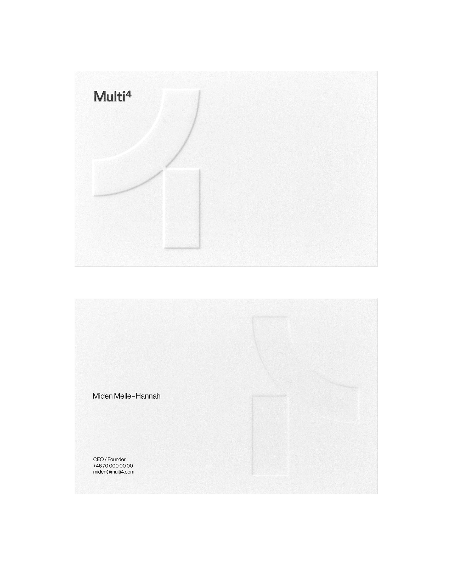 Multi4 business cards